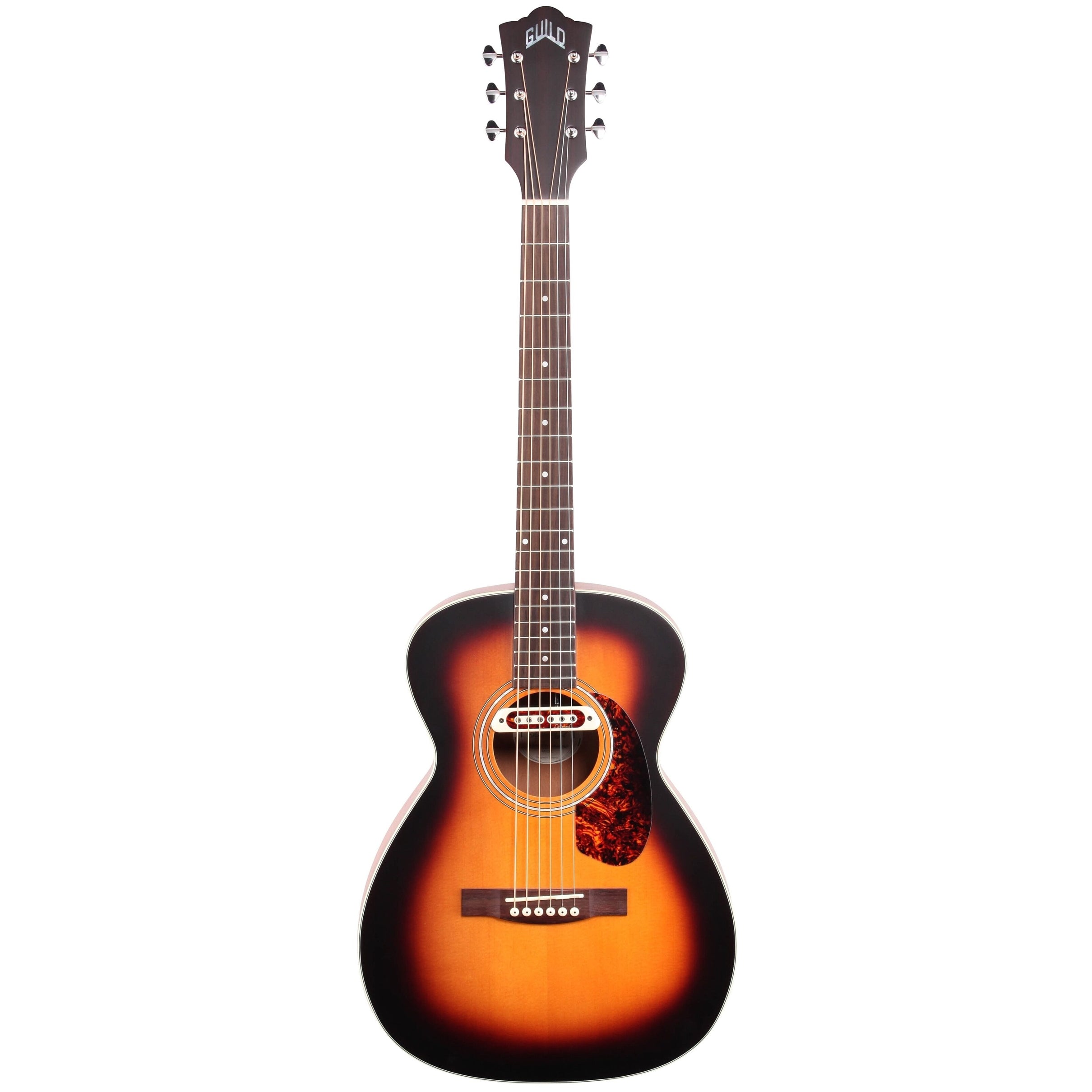 Guild M-240E Acoustic-Electric Guitar - Vintage Sunburst