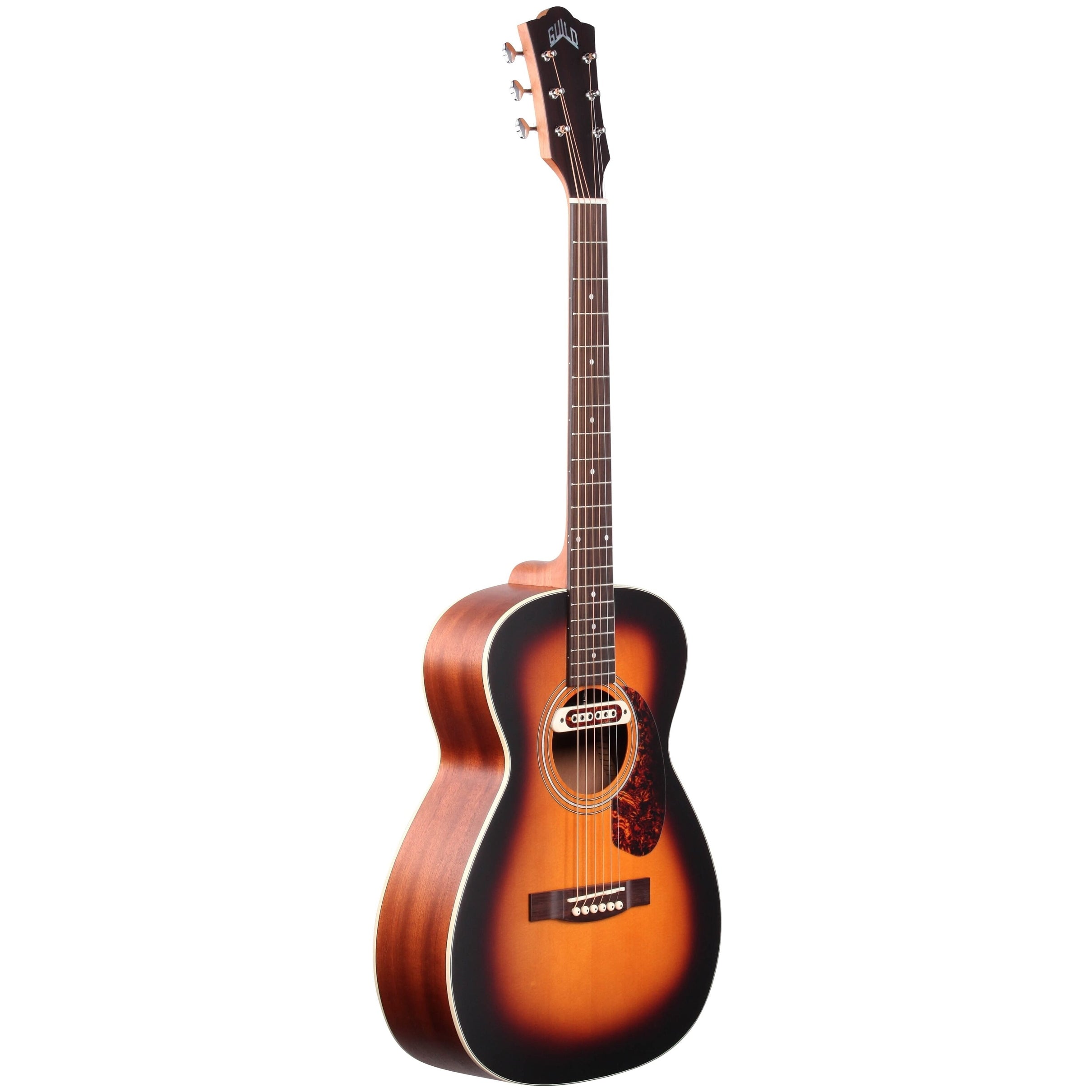 Guild M-240E Acoustic-Electric Guitar - Vintage Sunburst