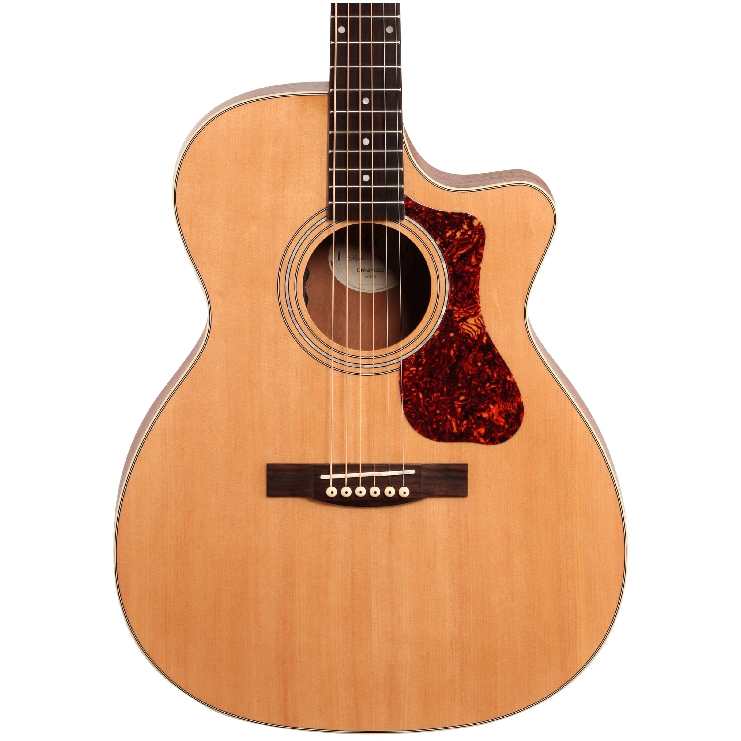 Guild OM-240CE Acoustic-Electric Guitar - Natural