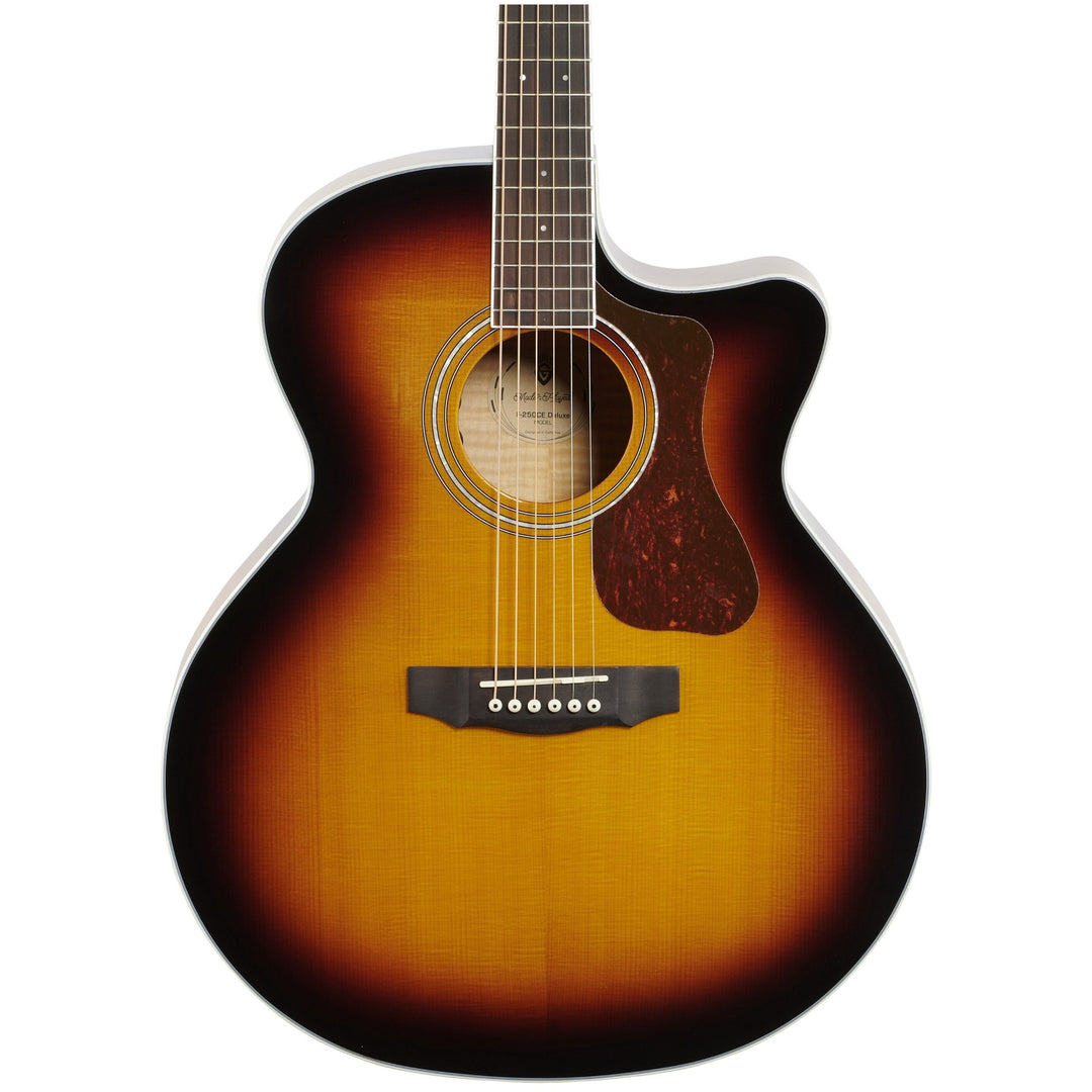 Guild F-250CE Deluxe Acoustic-Electric Guitar - Antique Burst