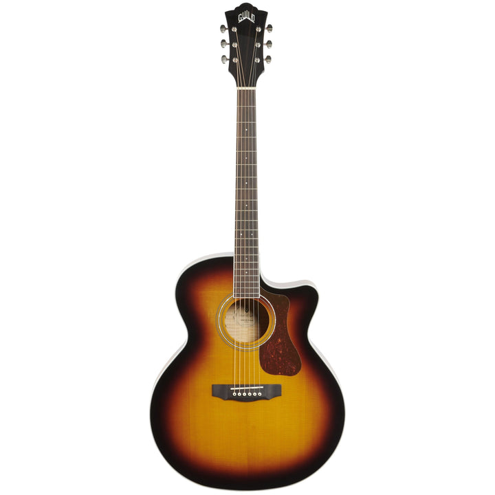 Guild F-250CE Deluxe Acoustic-Electric Guitar - Antique Burst