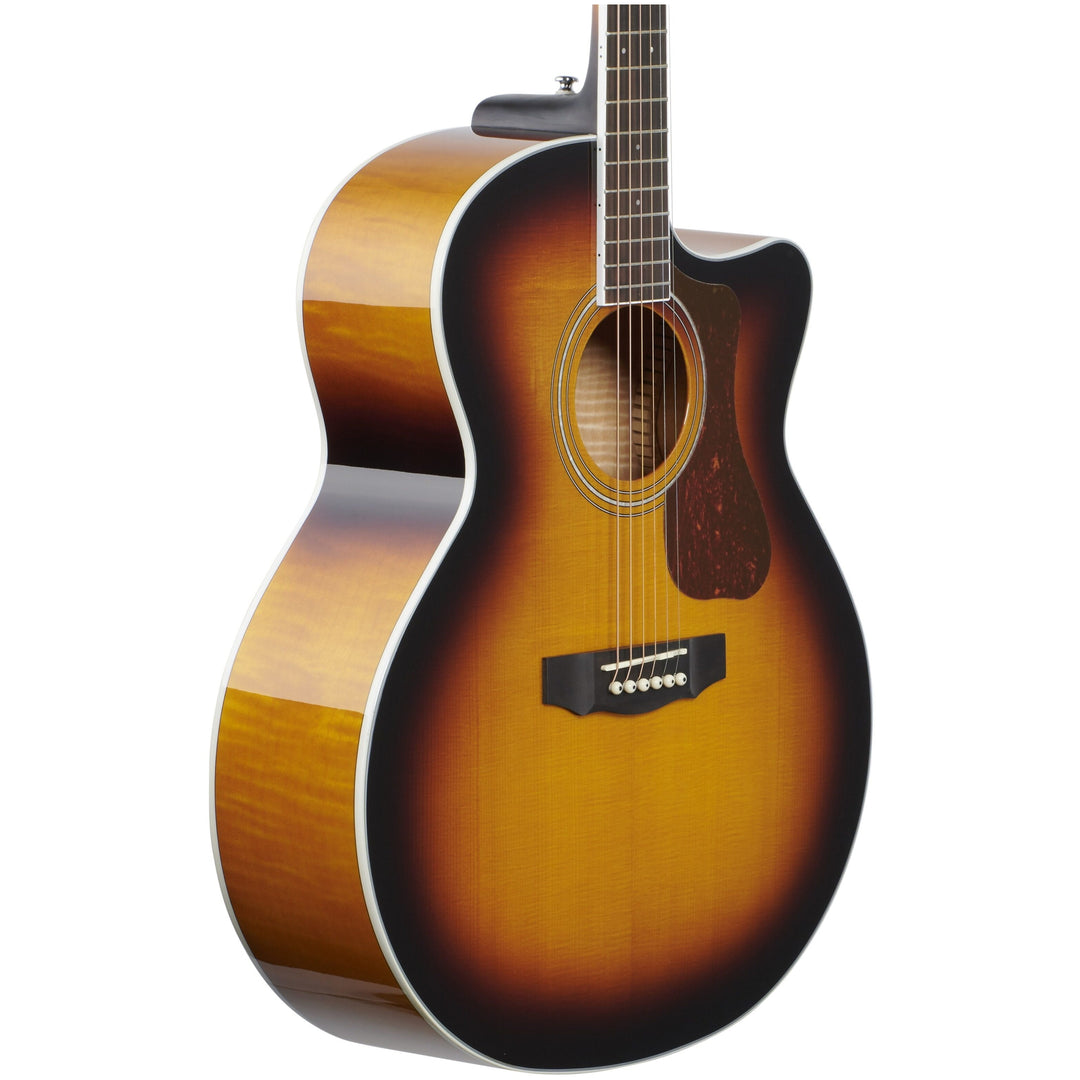 Guild F-250CE Deluxe Acoustic-Electric Guitar - Antique Burst