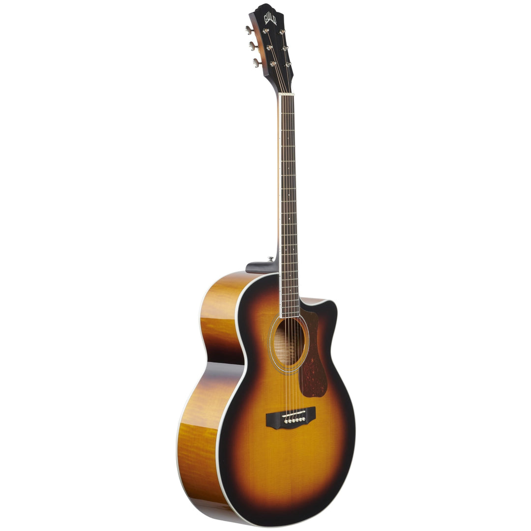 Guild F-250CE Deluxe Acoustic-Electric Guitar - Antique Burst