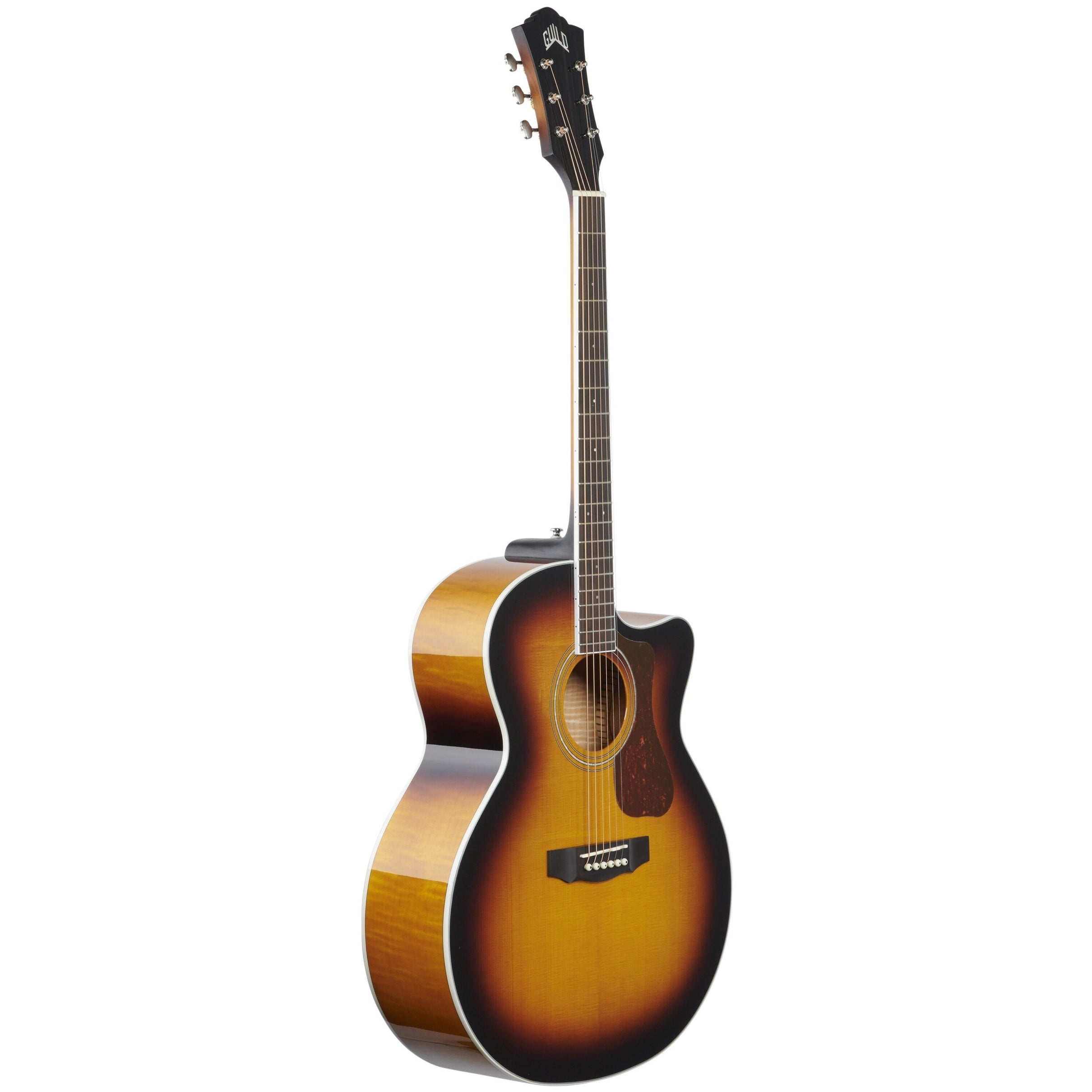 Guild F-250CE Deluxe Acoustic-Electric Guitar - Antique Burst