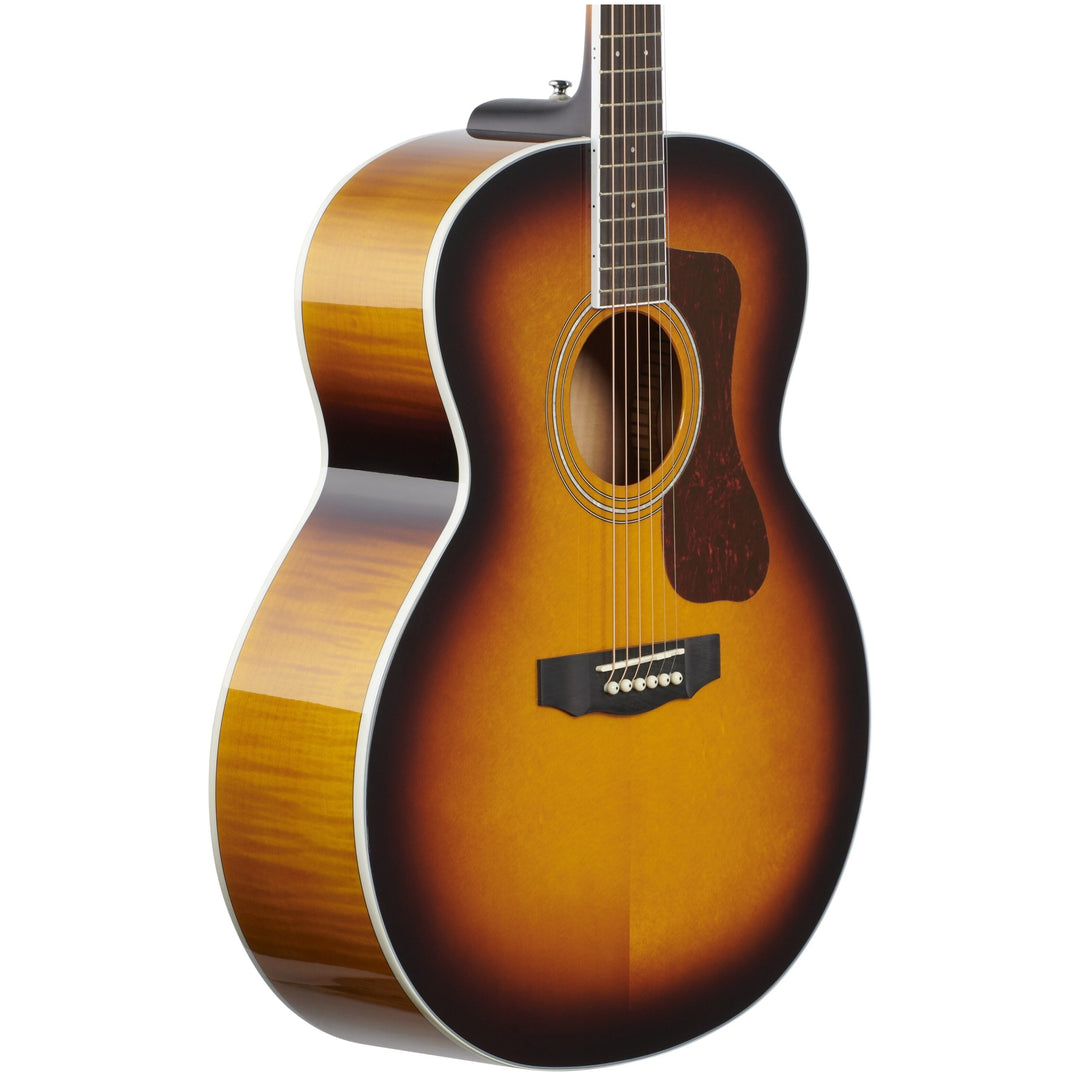 Guild F-250E Deluxe Jumbo Acoustic-Electric Guitar - Antique Burst