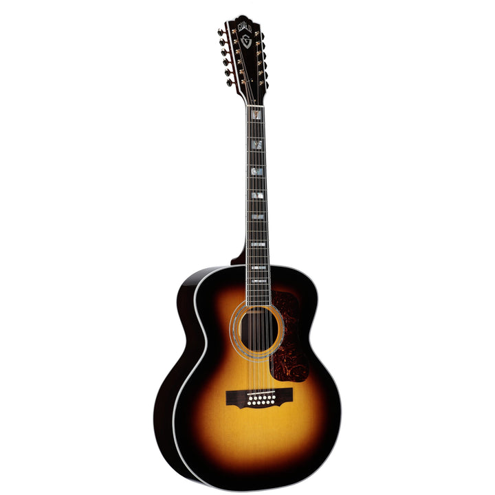 Guild F-512E 12-String Acoustic-Electric Guitar - Antique Burst