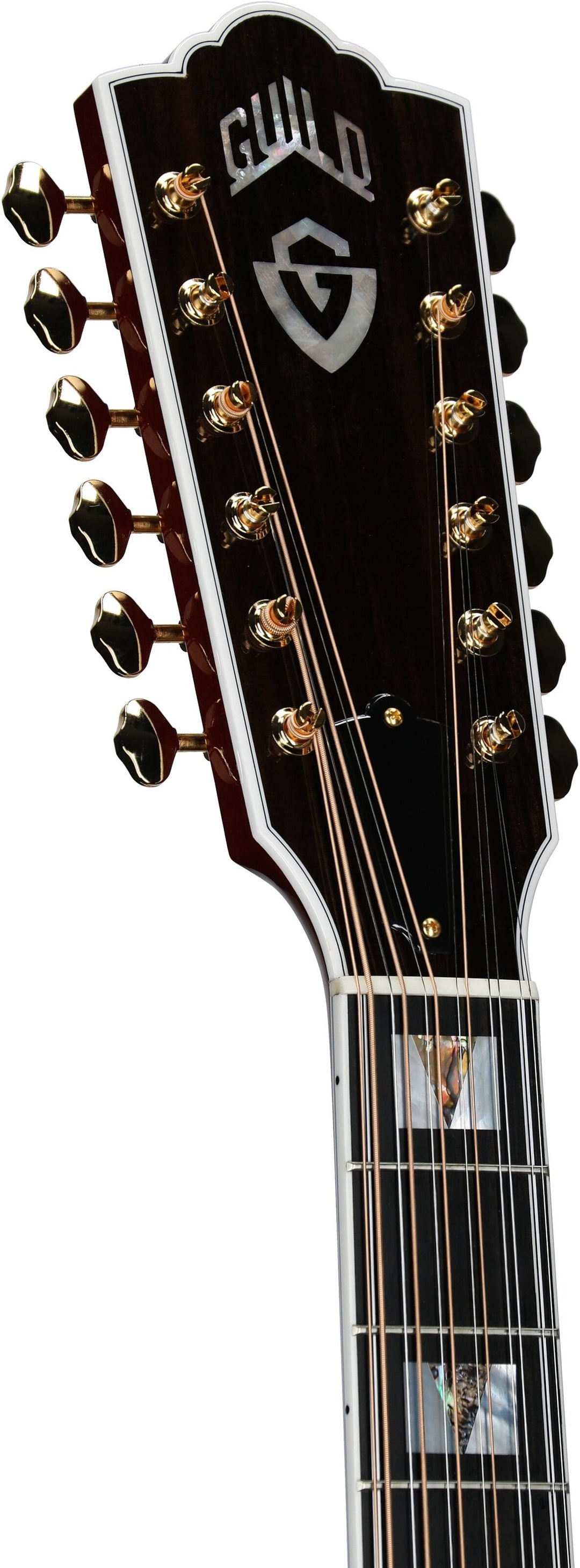 Guild F-512E 12-String Acoustic-Electric Guitar - Antique Burst