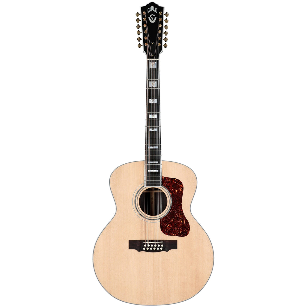 Guild F-512 12-String Acoustic Guitar - Natural - 2