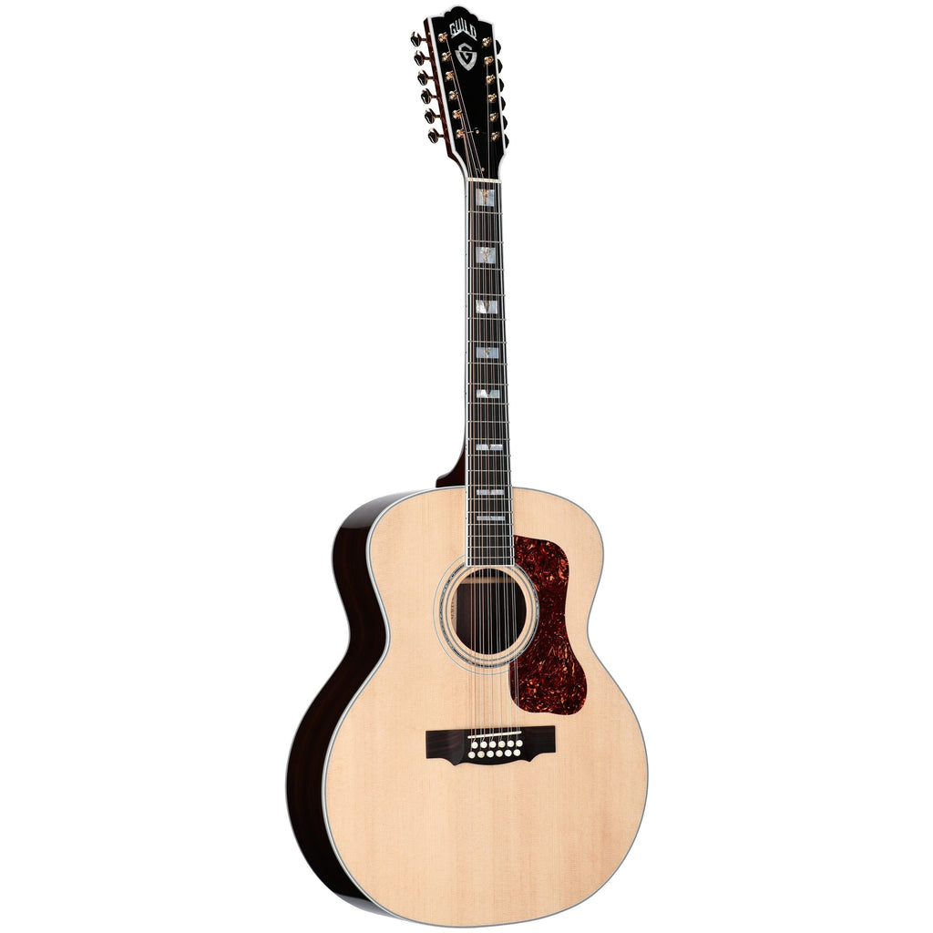 Guild F-512 12-String Acoustic Guitar - Natural - 4