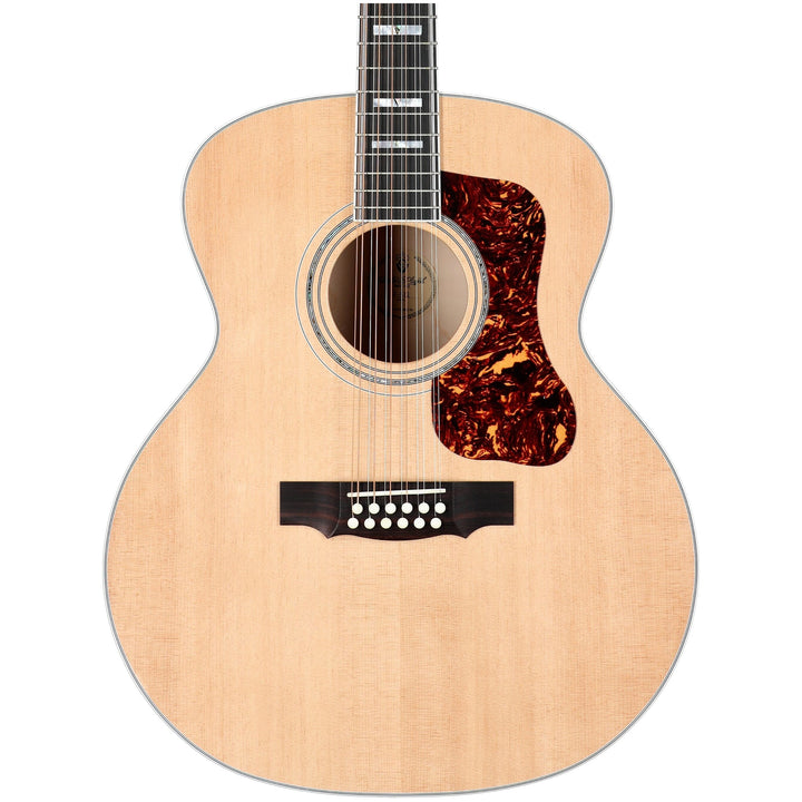 Guild F-512 Maple 12-String Acoustic Guitar - Natural - 1