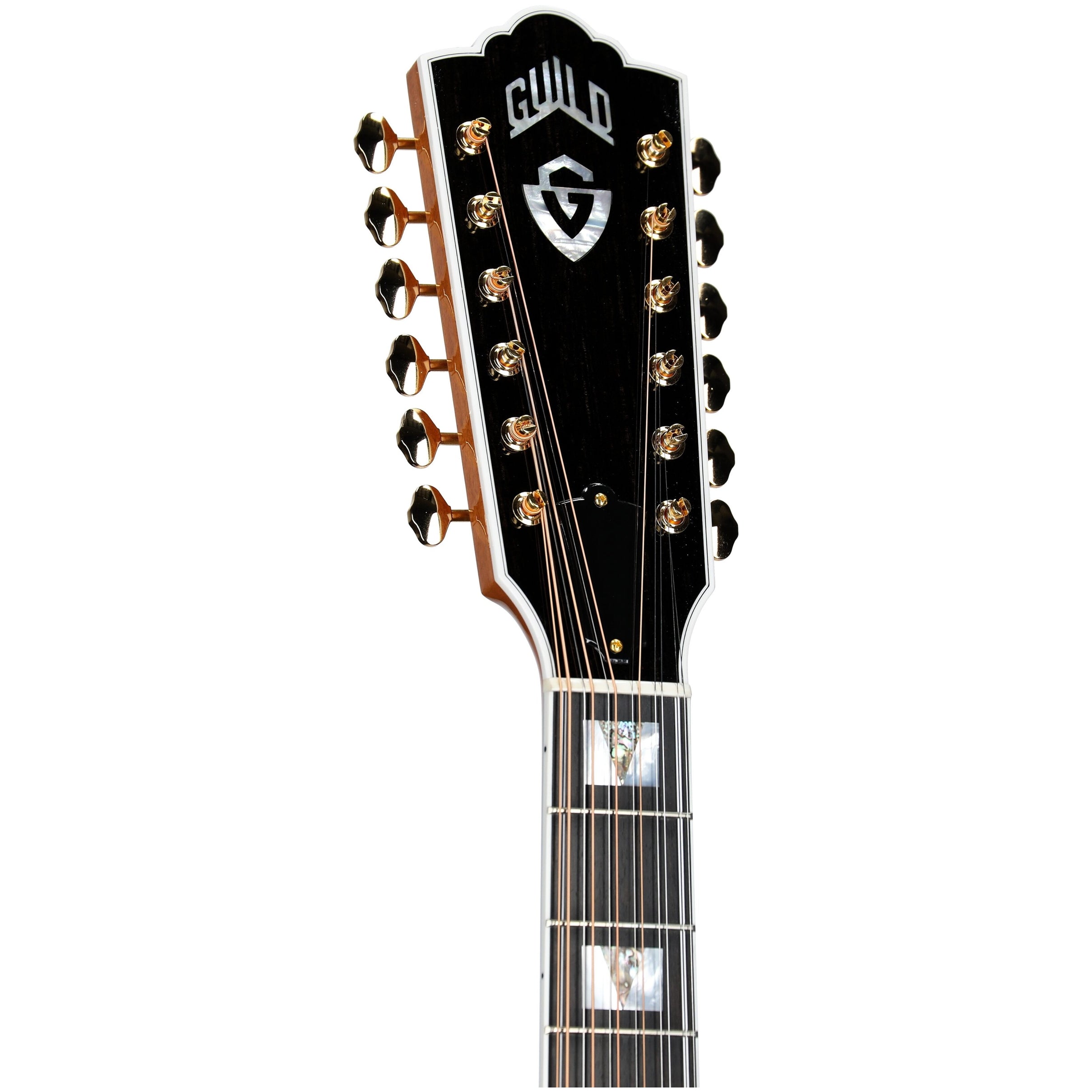 Guild F-512 Maple 12-String Acoustic Guitar - Natural - 5