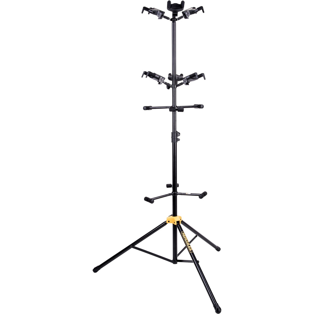 Hercules Stands GS526B Plus Auto Grip 6-Space Guitar Stand