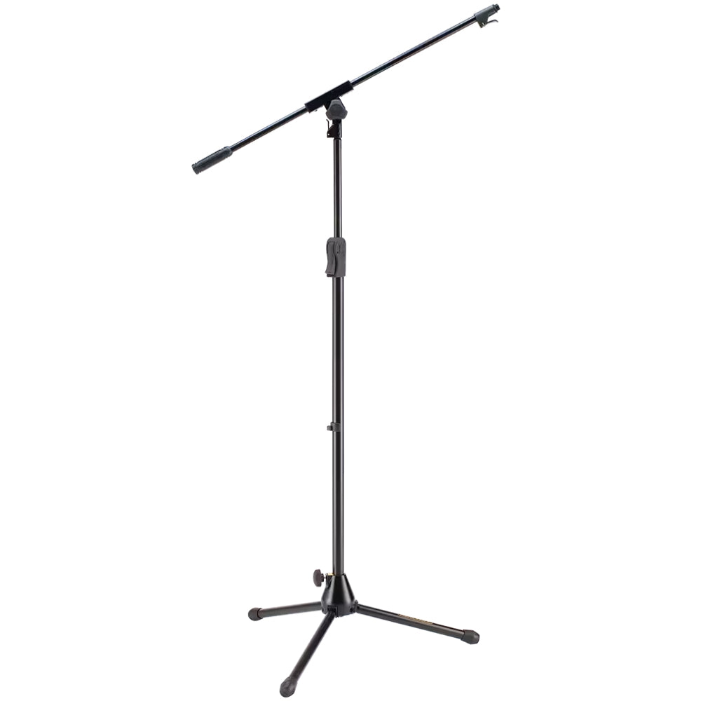 Hercules MS531B EZ Clutch Tripod Microphone Stand with Boom and EZ Mic Clip