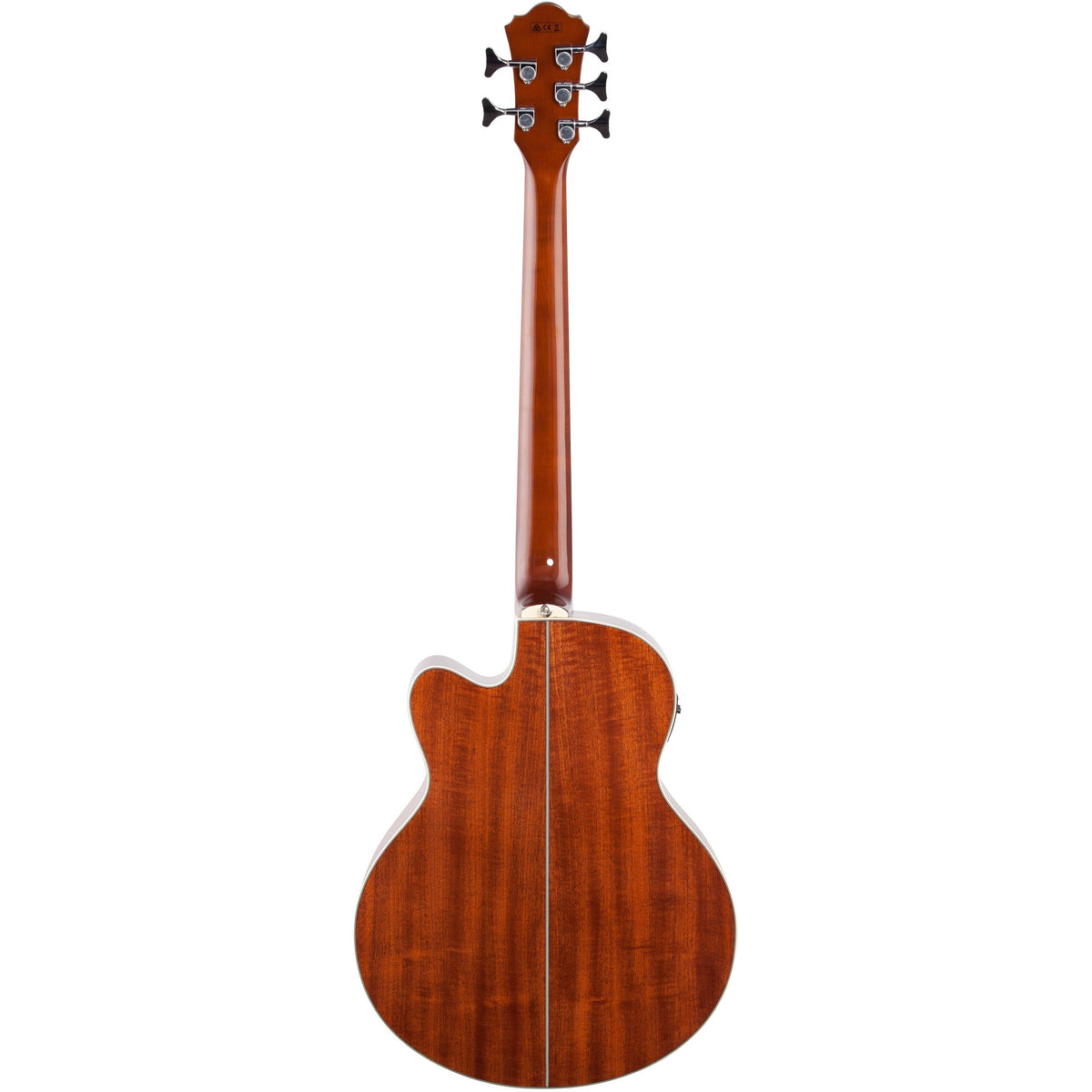 Ibanez AEB105E 5-String Acoustic-Electric Bass, Natural High-Gloss