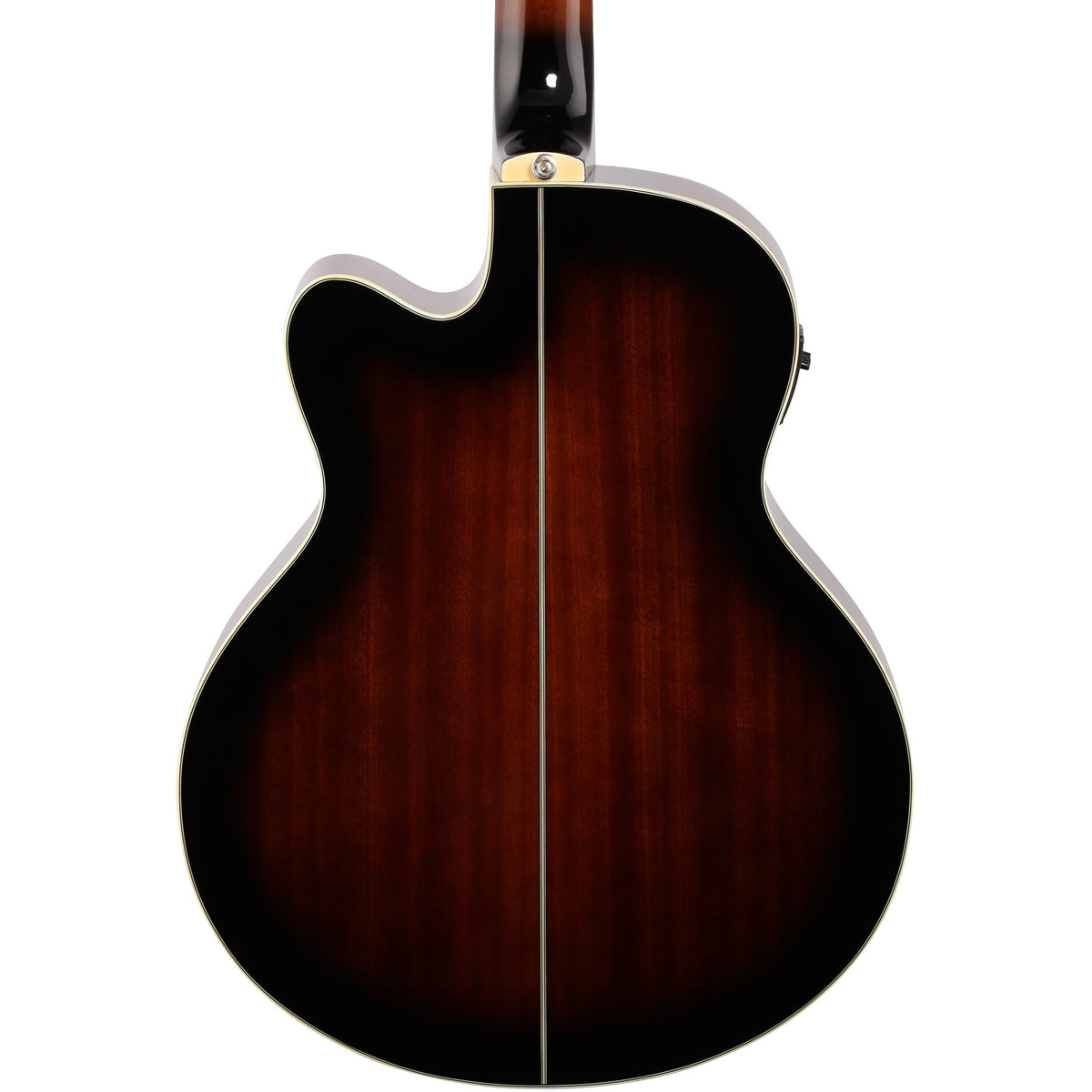 Ibanez AEB10E Acoustic-Electric Bass, Dark Violin Sunburst