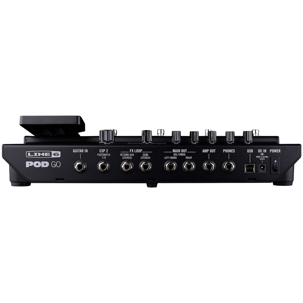 Line 6 POD Go Guitar Effects Processor Pedalboard