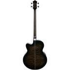 Michael Kelly Dragonfly 4 Fretless Acoustic-Electric Bass Guitar, Smoke Burst