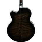 Michael Kelly Dragonfly 4 Fretless Acoustic-Electric Bass Guitar, Smoke Burst