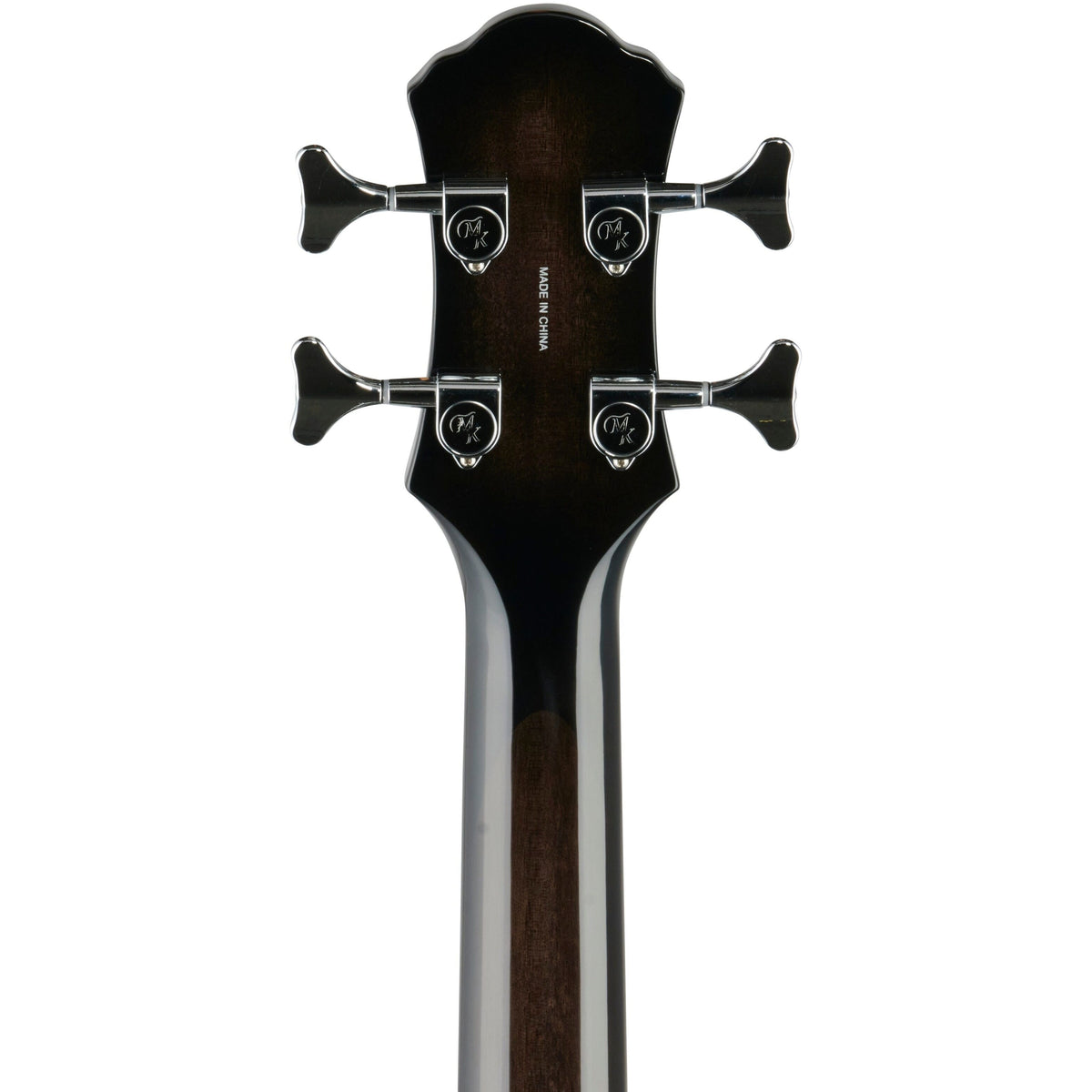 Michael Kelly Dragonfly 4 Fretless Acoustic-Electric Bass Guitar, Smoke Burst