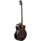 Michael Kelly Dragonfly 4 Port Acoustic-Electric Bass Guitar, Java
