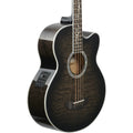 Michael Kelly Dragonfly 4 Acoustic-Electric Bass Guitar, Smoke Burst