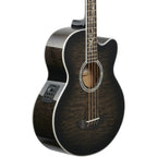 Michael Kelly Dragonfly 4 Acoustic-Electric Bass Guitar, Smoke Burst