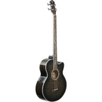 Michael Kelly Dragonfly 4 Acoustic-Electric Bass Guitar, Smoke Burst