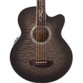 Michael Kelly Dragonfly 5-String Fretless Acoustic-Electric Bass Guitar, Java