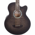 Michael Kelly Dragonfly 5-String Acoustic-Electric Bass Guitar, Smoke Burst