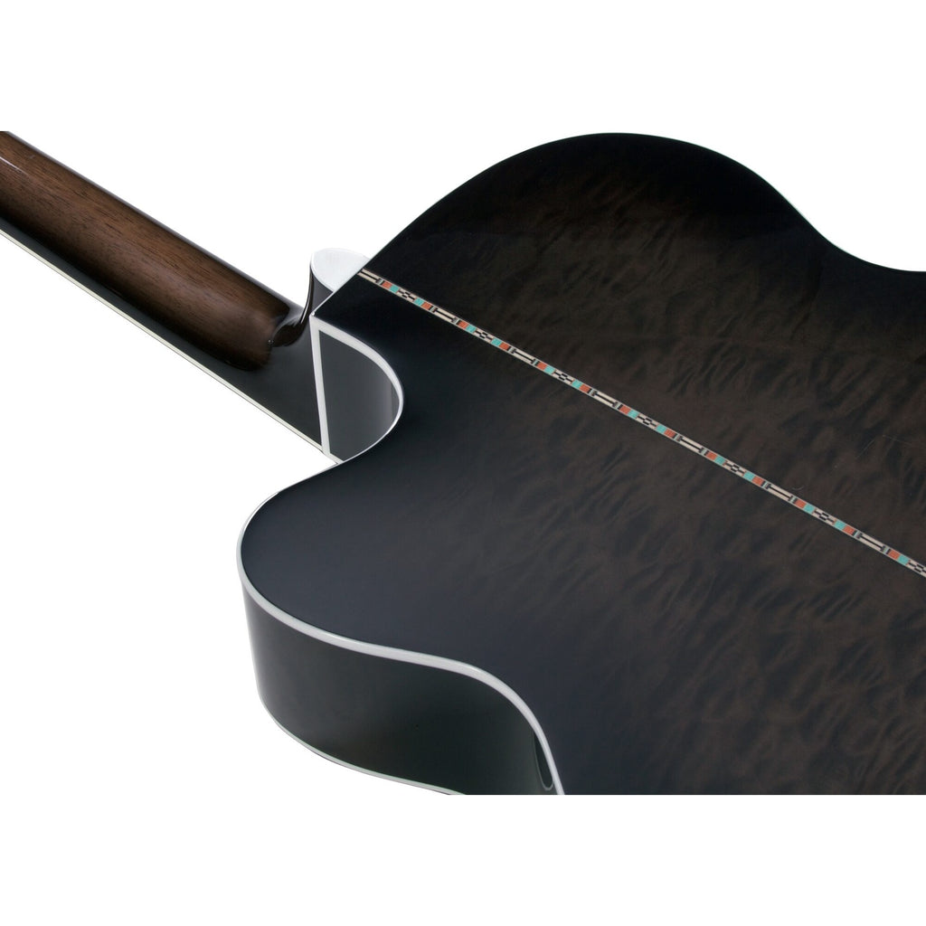 Michael Kelly Dragonfly 5-String Acoustic-Electric Bass Guitar, Smoke Burst