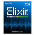 Elixir OptiWeb Nickel-Plated Steel Super Light Electric Guitar Strings, 09-42