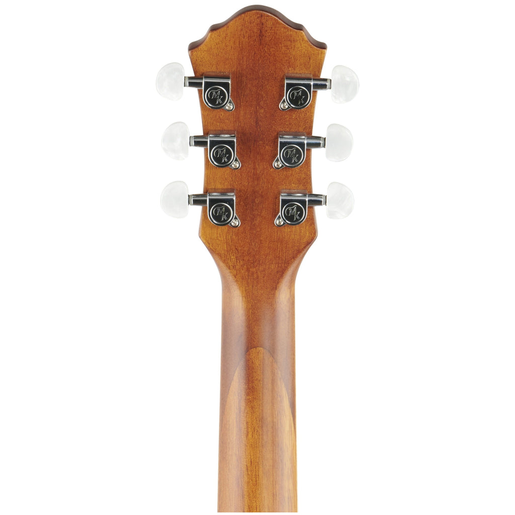 Michael Kelly Triad Port Acoustic-Electric Guitar, Natural, with Gig Bag