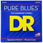 DR Strings PB5-45 Pure Blues 5-String Electric Bass Strings, 45-125, Main
