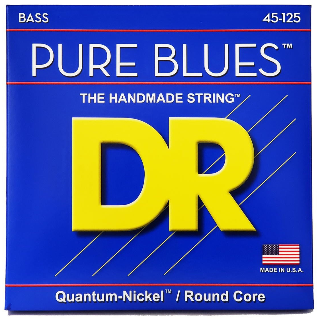 DR Strings PB5-45 Pure Blues 5-String Electric Bass Strings, 45-125, Main