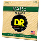 DR Strings RPML-11 Rare Medium Lite Acoustic Guitar Strings, 11-50, Image 2