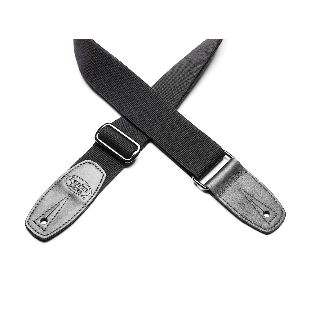 Reunion Blues RBS-29 Merino Wool Guitar Strap, Black