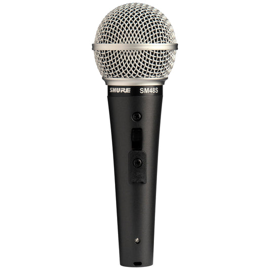 Shure SM48S-LC Dynamic Vocal Microphone