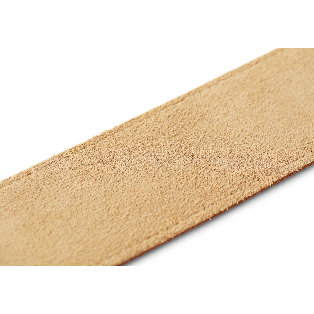 Taylor Gemstone Sanded Leather 2.5" Medium Brown Guitar Strap
