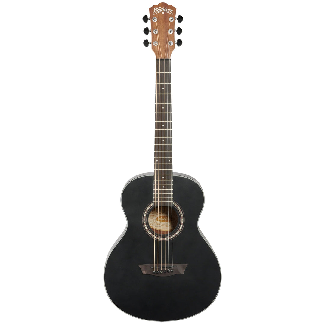Washburn Apprentice G-Mini 5 Black Matte Acoustic Guitar