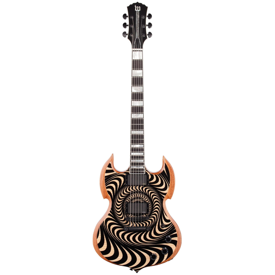 Wylde Audio Barbarian Psychic Bullseye Rawtop Electric Guitar - 2