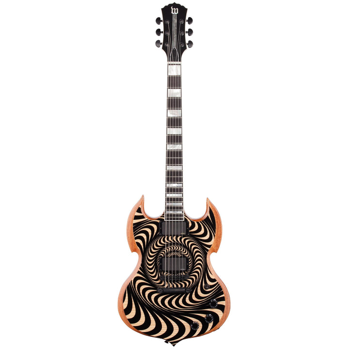 Wylde Audio Barbarian Psychic Bullseye Rawtop Electric Guitar - 2