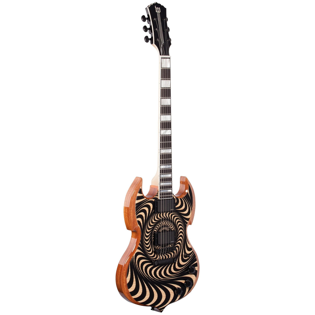 Wylde Audio Barbarian Psychic Bullseye Rawtop Electric Guitar - 4