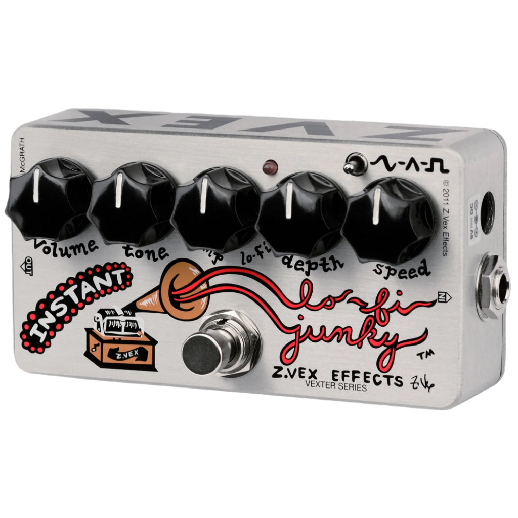 ZVEX Instant Lo-Fi Junky Pedal Angle