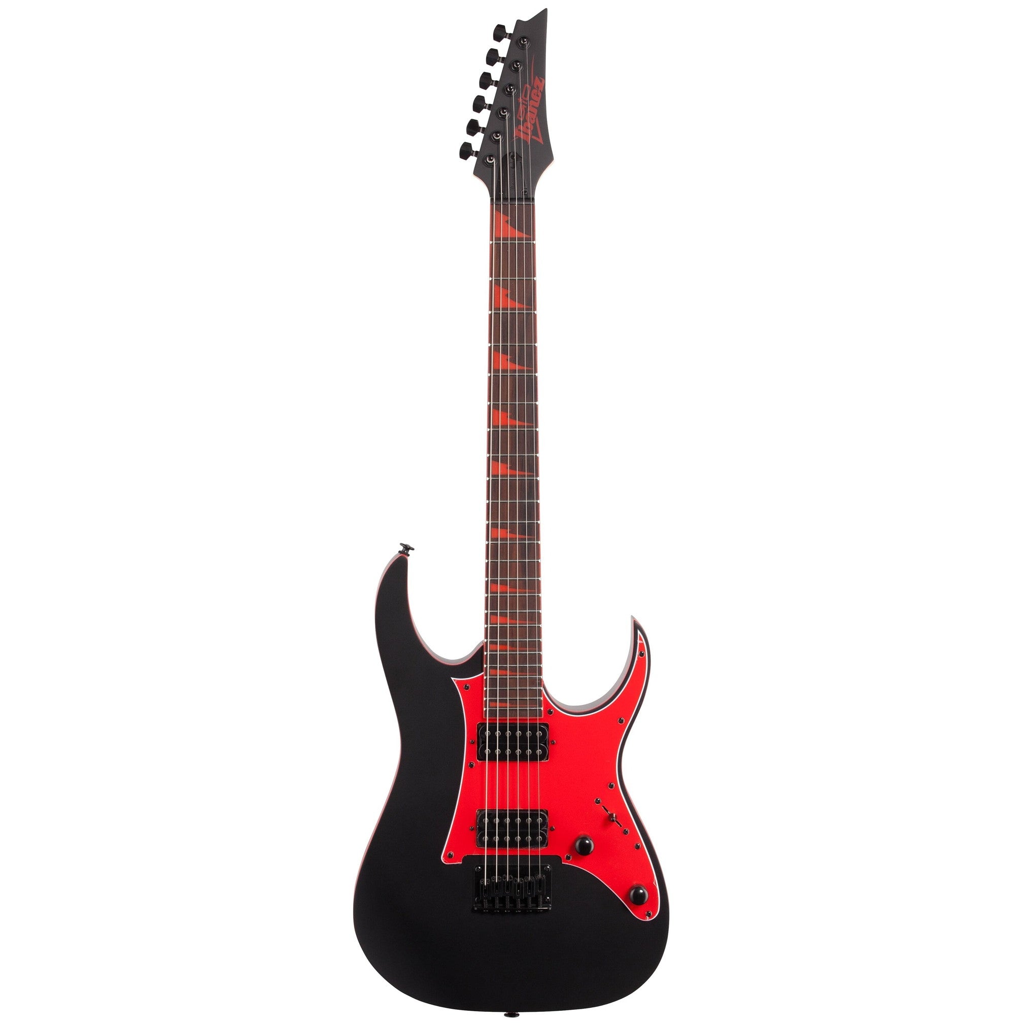 Ibanez GRG131DX GiO Series Electric Guitar, Black Flat