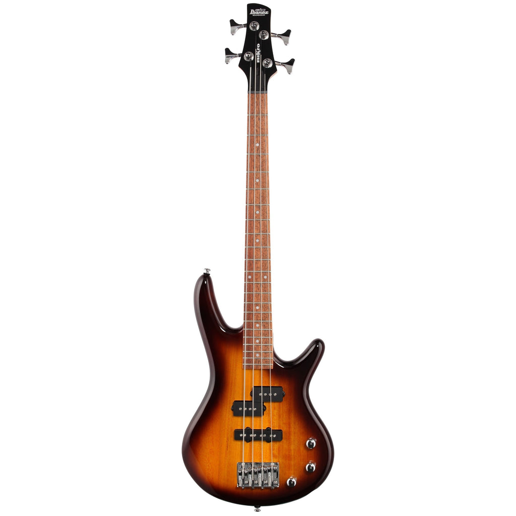 Ibanez GSRM20 Mikro Electric Bass, Brown Sunburst