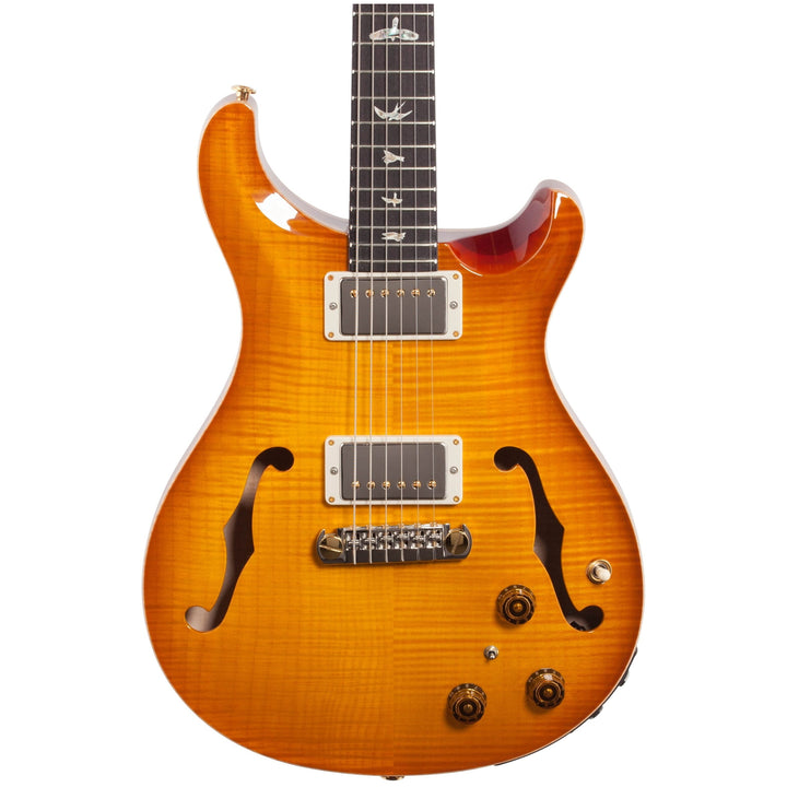 PRS Paul Reed Smith Hollowbody II Electric Guitar, McCarty Sunburst, 10 Top