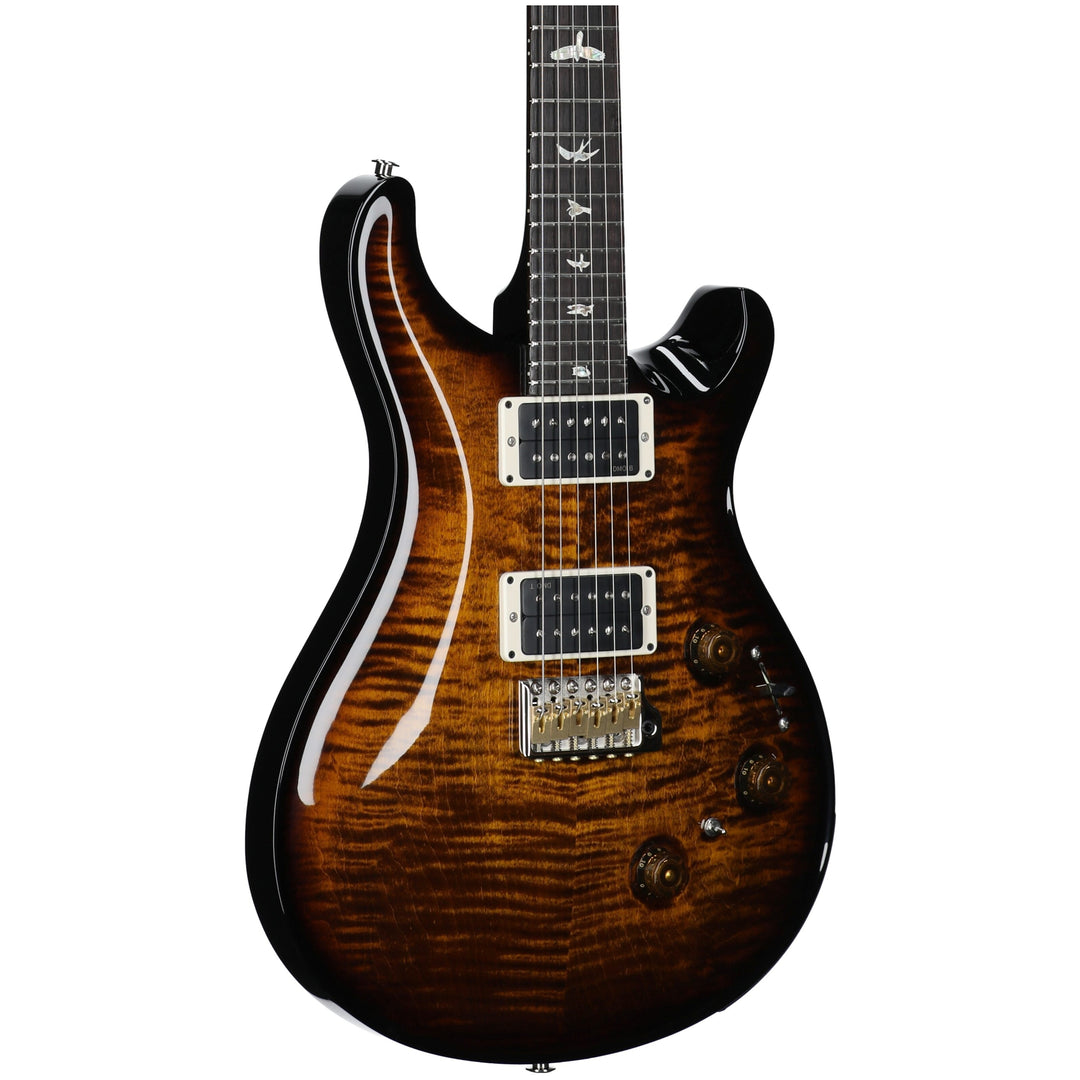 PRS Paul Reed Smith Custom 24 Piezo Electric Guitar, Black Gold Wrap Burst