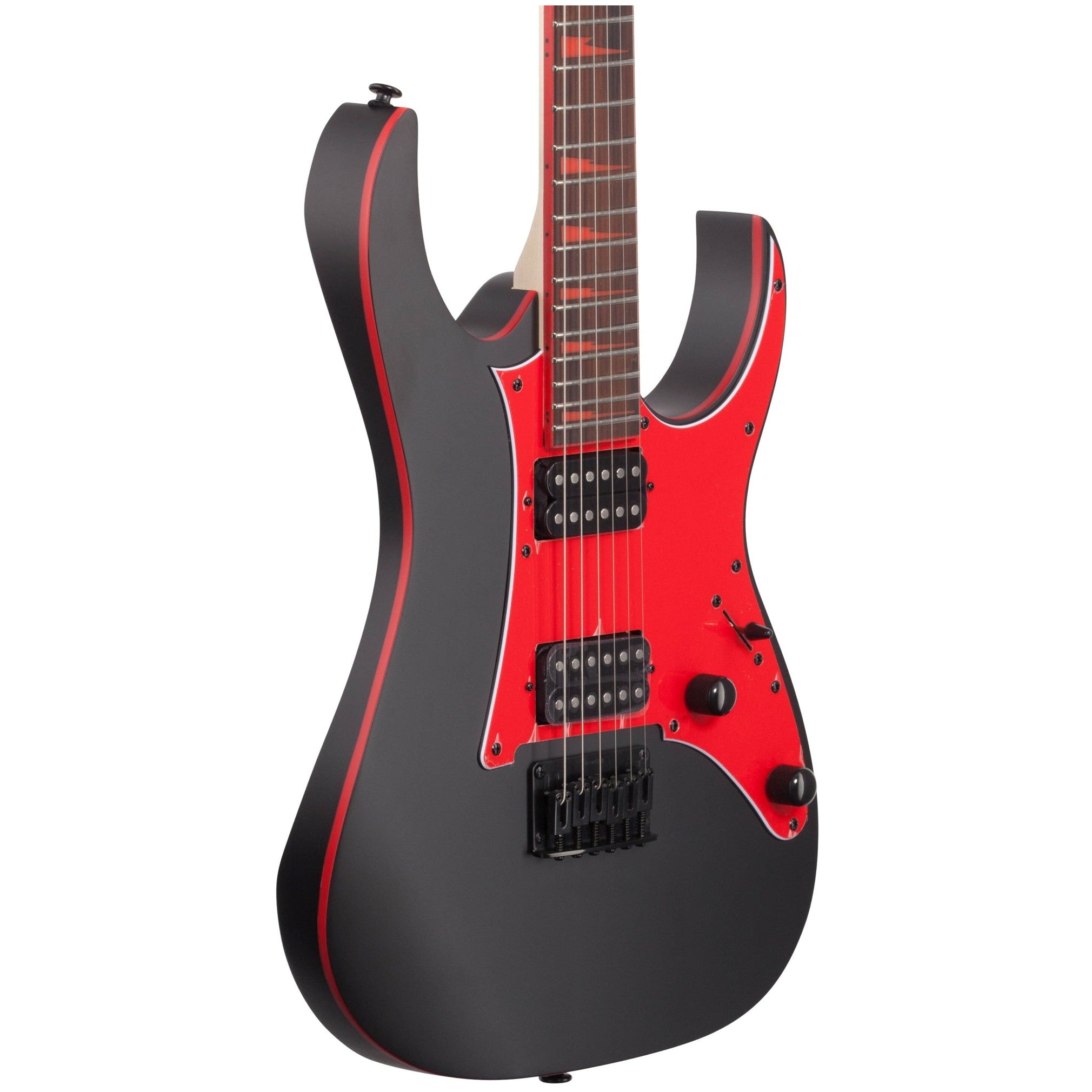 Ibanez GRG131DX GiO Series Electric Guitar, Black Flat