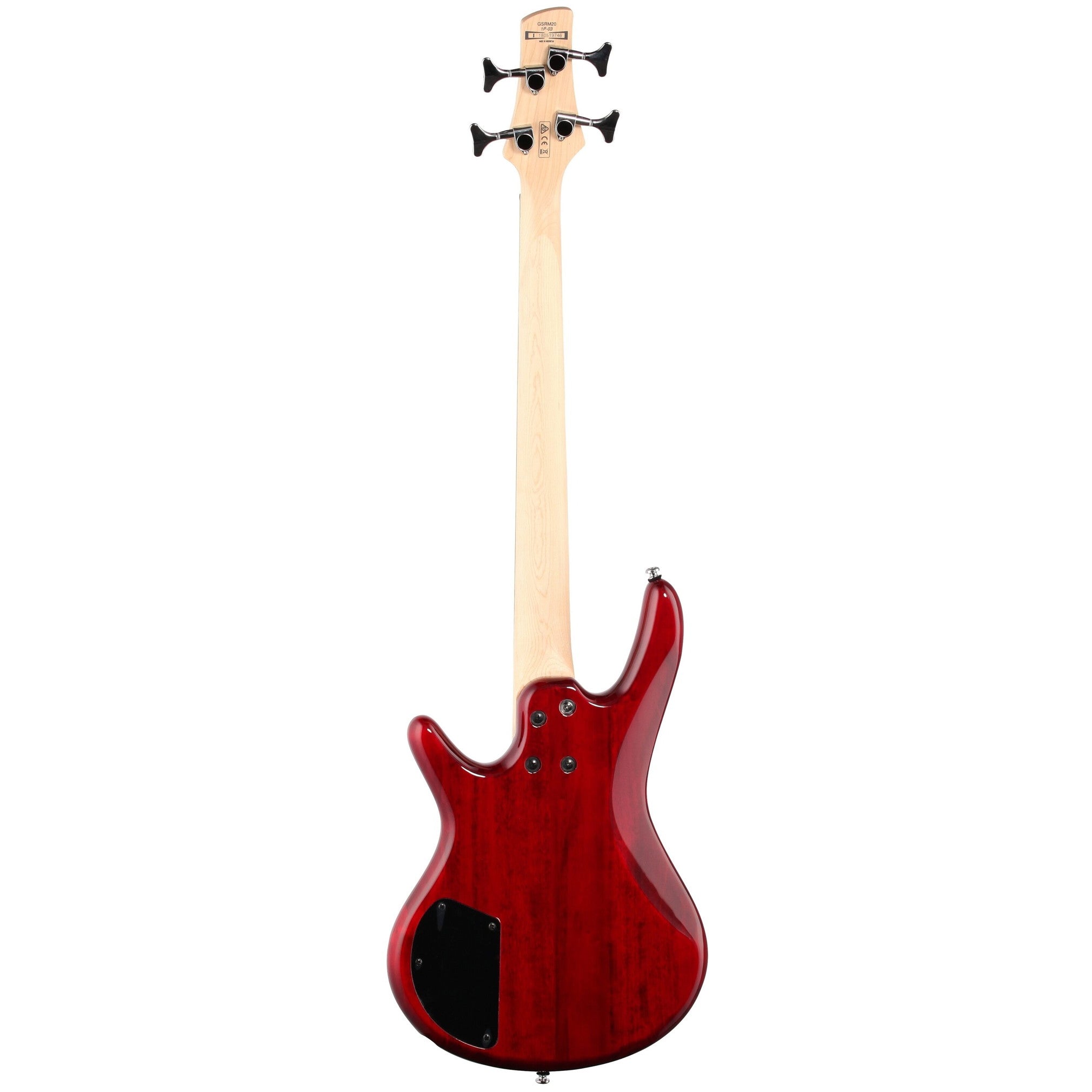 Ibanez GSRM20 Mikro Electric Bass, Transparent Red
