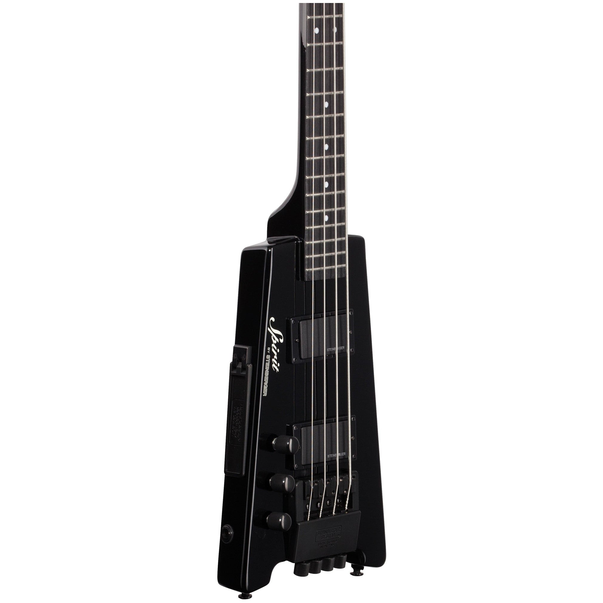 Steinberger Spirit XT-2 Standard Left-Handed Electric Bass, Black - 3